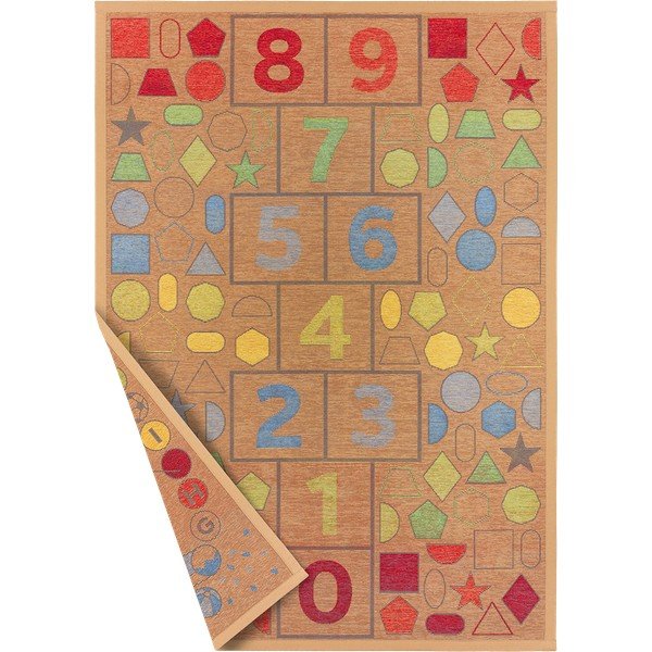 Brązowy dwustronny dywan dziecięcy Narma Tähemaa, 160x230 cm-image-2