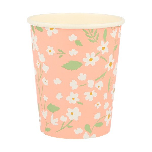 Papierowe jednorazowe kubki zestaw 12 szt. Ditsy – Meri Meri-image-4