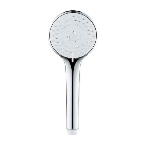 Plastikowa słuchawka prysznicowa w kolorze srebra ø 9,5 cm Uno – Allstar