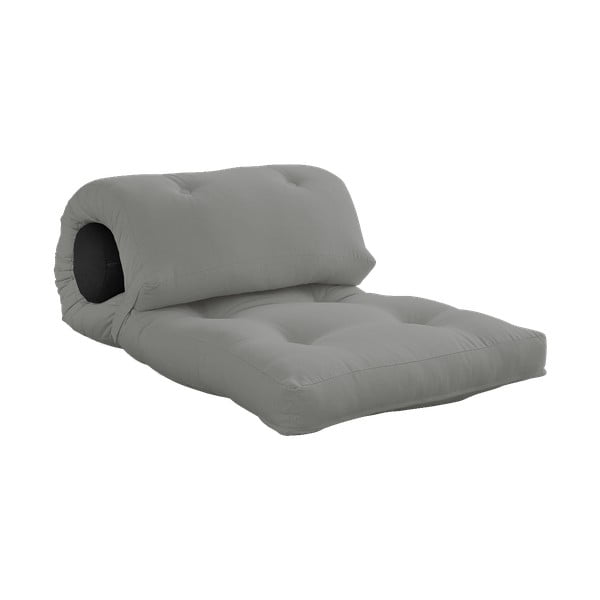 Szary materac futon 70x200 cm Wrap Grey/Dark Grey – Karup Design-image-3