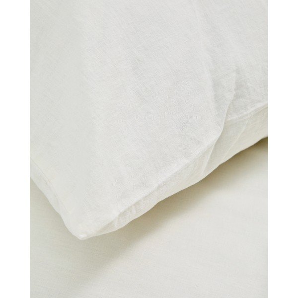 Pościel dwuosobowa 3-częściowa w kolorze kości słoniowej 220x240 cm Simmel – Kave Home-image-2