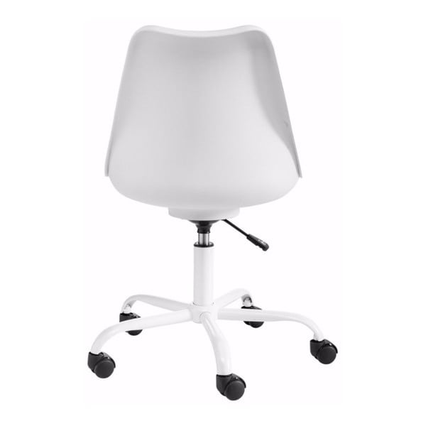 Biały regulowany fotel biurowy Støraa Dan-image-4