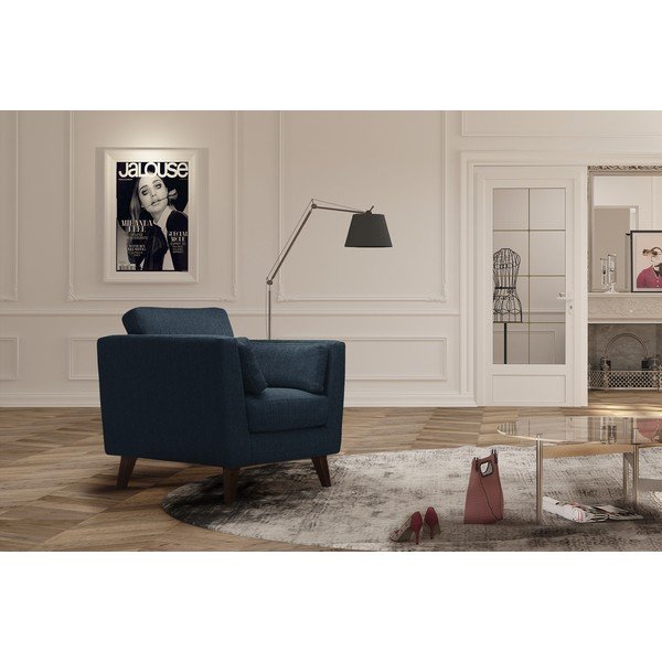 Niebieski fotel Jalouse Maison Elisa-image-1