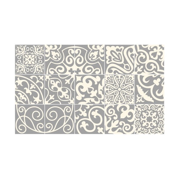 Zestaw 15 naklejek Ambiance Palaos, 15x15 cm