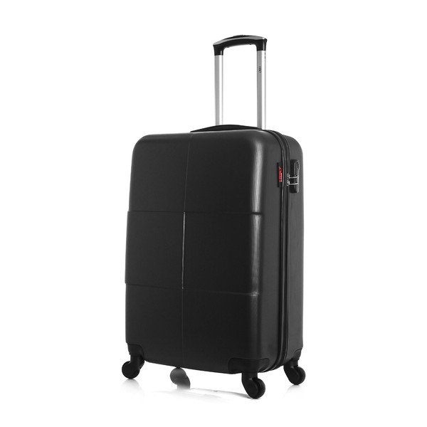 Czarna walizka na kółkach Hero Coronado, 61 l-image-4