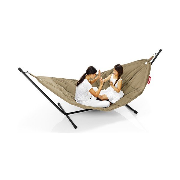 Hamak Headdemock Taupe z poduszką, Fatboy-image-2