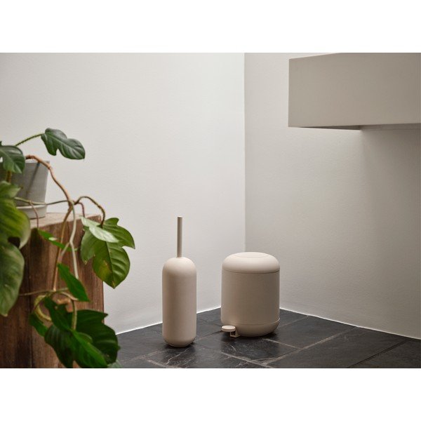 Beżowa betonowa szczotka do WC Sensu – Zone-image-1