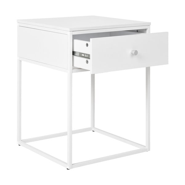 Biała szafka nocna Vita – House Nordic-image-4