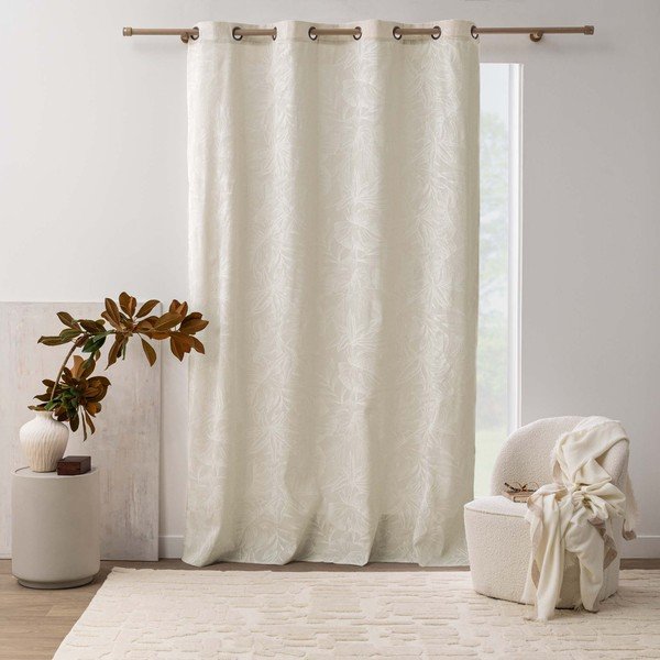 Kremowa zasłona 140x240 cm Lorenza – douceur d'intérieur-image-2