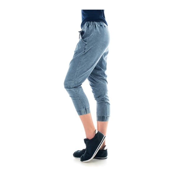 Bawełniane spodnie dresowe barwione indygo Lull Loungewear Jaden New Style, rozm. XS