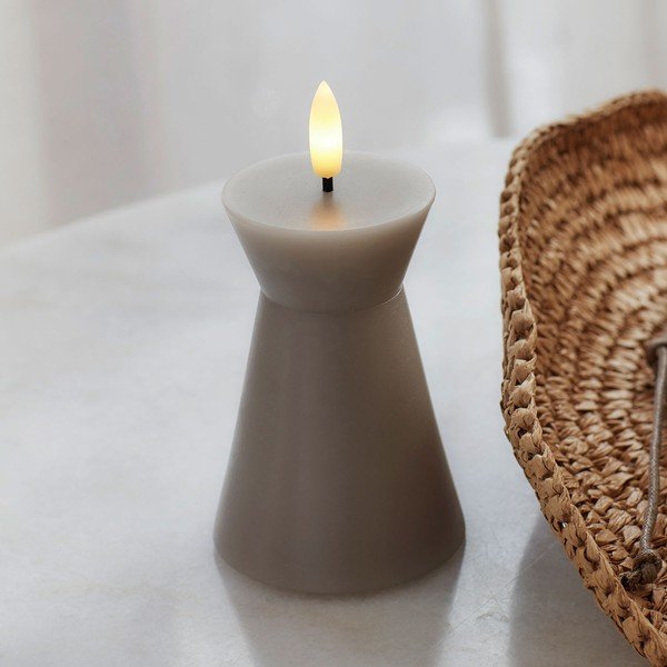 Świeczka LED na baterie (wysokość 10 cm) Sille Cone – Sirius-image-1