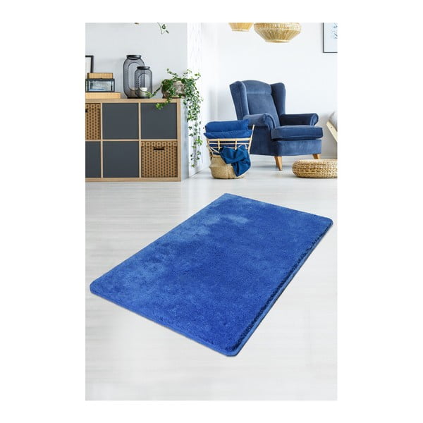 Niebieski dywan Milano, 140x80 cm