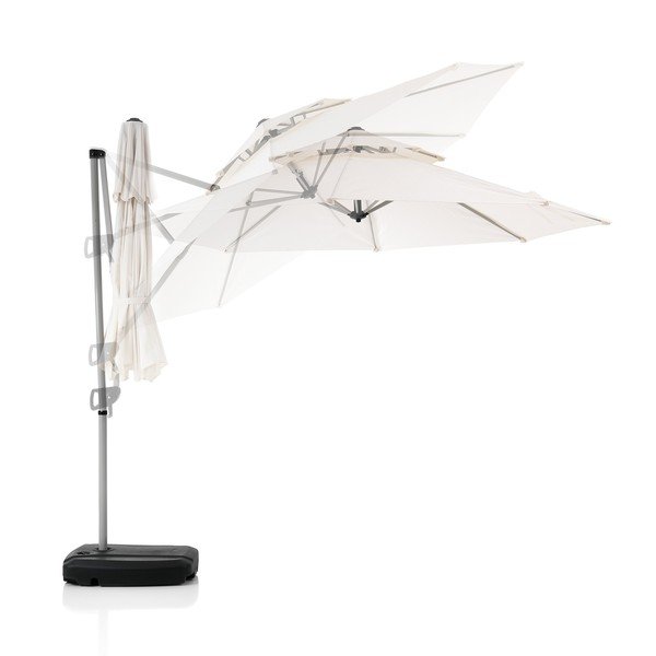 Biały parasol ogrodowy ø 350 cm Numana – Tomasucci-image-3