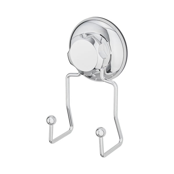 Samoprzylepny metalowy haczyk w kolorze srebra Bestlock Bath – Compactor