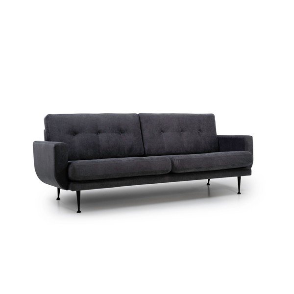 Antracytowa sofa Scandic Fly Gentle-image-1