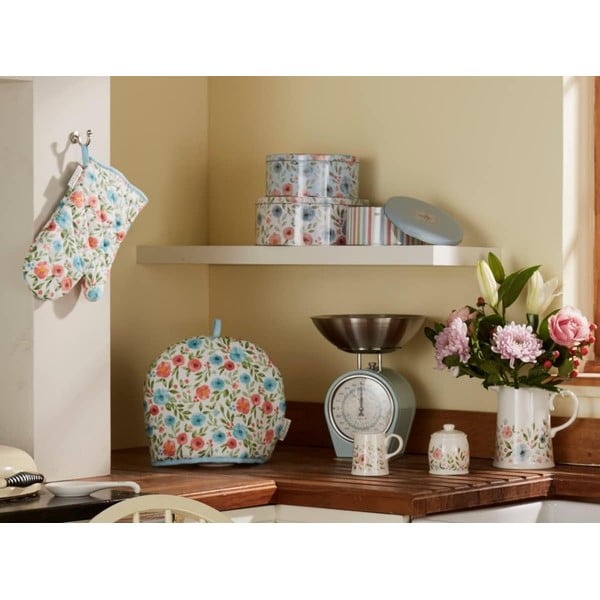 Bawełniany fartuch z warstwą PVC Country Floral – Cooksmart ®-image-1