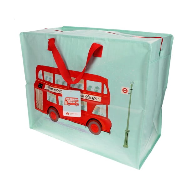 Pojemnik do przechowywania ubrań z plastiku z recyklingu 58x28x48 cm Routemaster Bus – Rex London