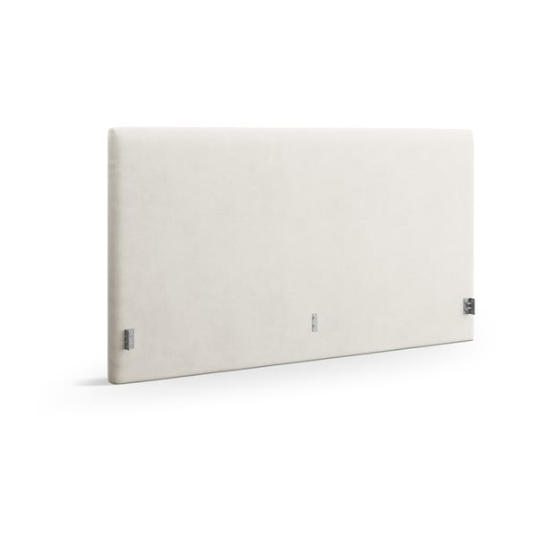 Kremowy tapicerowany zagłówek 210,5x100 cm Remo – Micadoni 