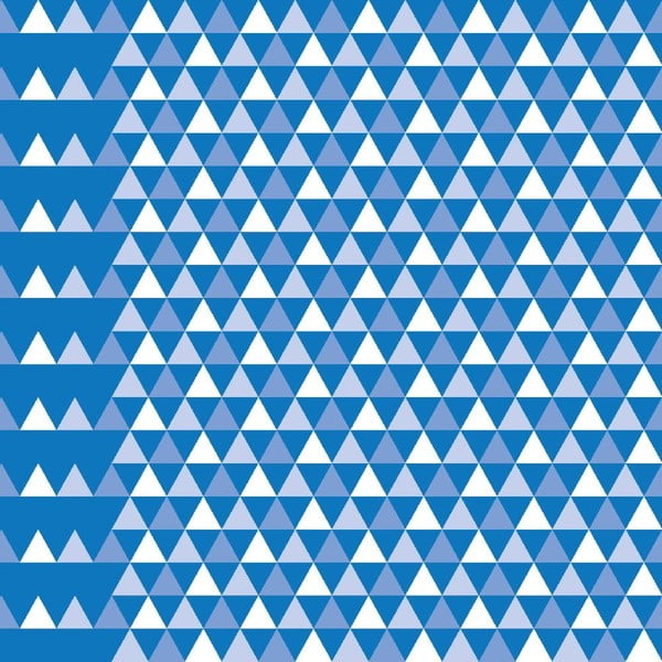 Tapeta Triangles Blue-image-1