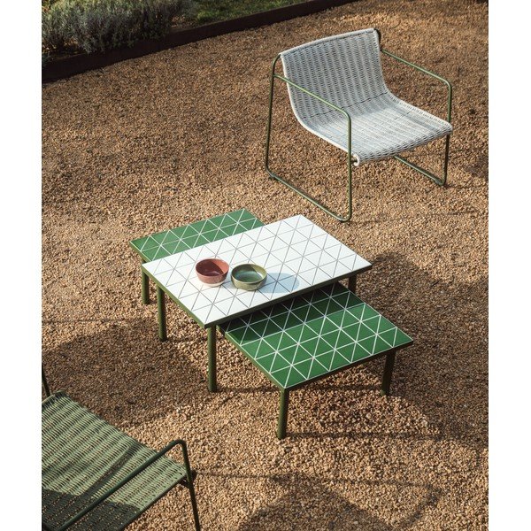 Stolik ogrodowy z ceramicznym blatem 61x122 cm Maurina – Kave Home-image-1