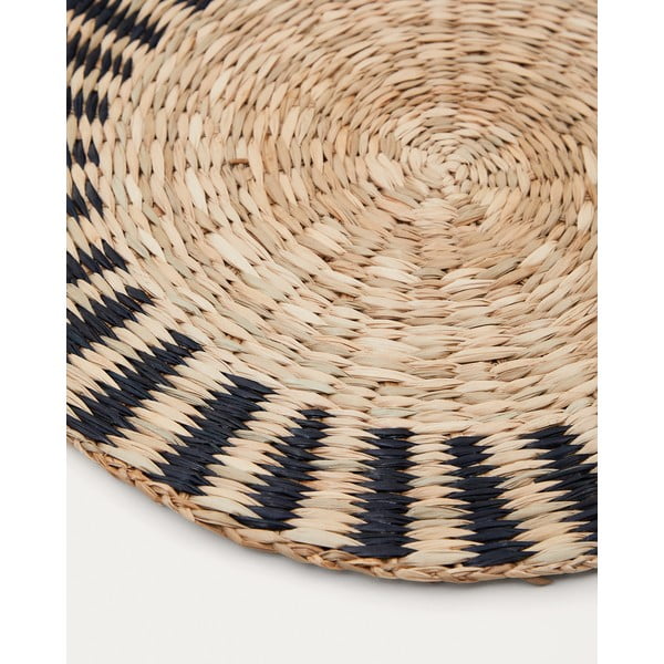 Maty stołowe z trawy morskiej zestaw 2 szt. ø 35 cm Arta – Kave Home-image-1