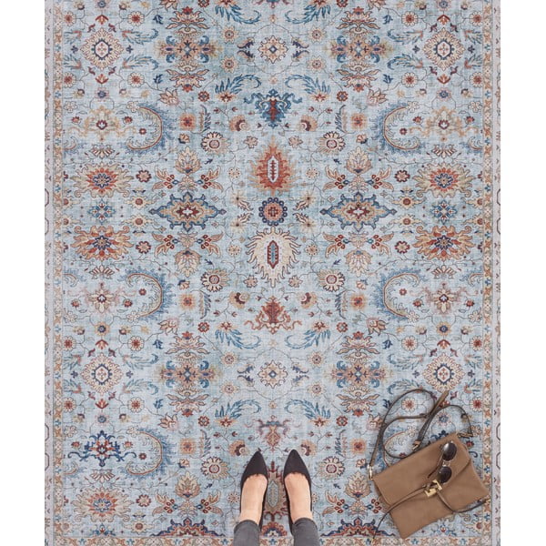 Niebiesko-beżowy dywan Nouristan Vivana, 160x230 cm-image-3