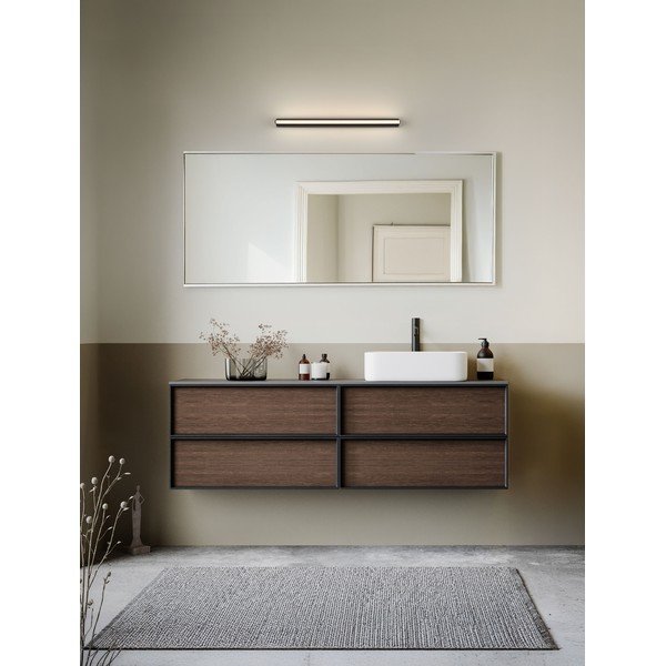 Aluminiowy kinkiet LED w kolorze matowej czerni Endo – Nova Luce-image-1