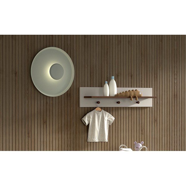 Beżowy wieszak dziecięcy ścienny 80x18 cm Sezane – Vipack-image-1