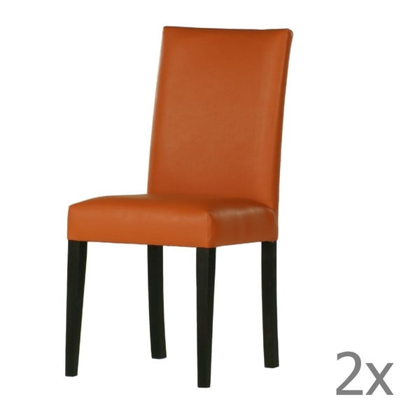 Zestaw 2 krzeseł Pharson Bis Orange