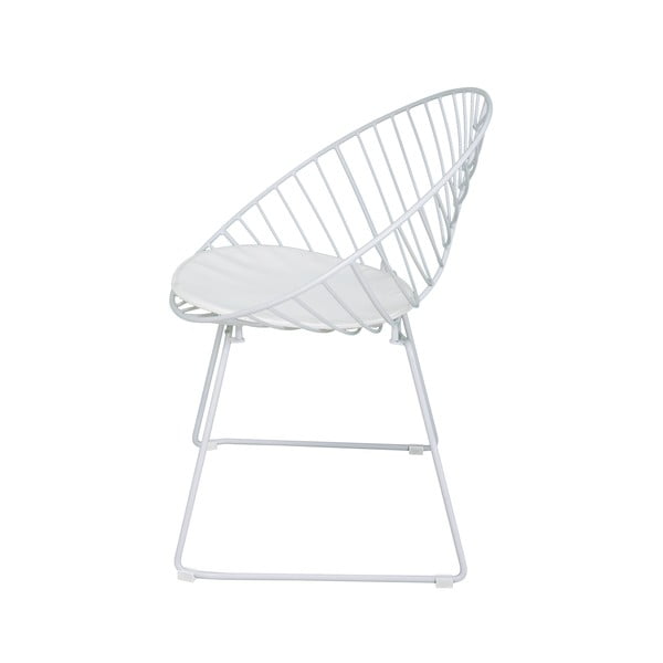 Zestaw 2 białych krzeseł ogrodowych Bonami Selection Coco-image-4