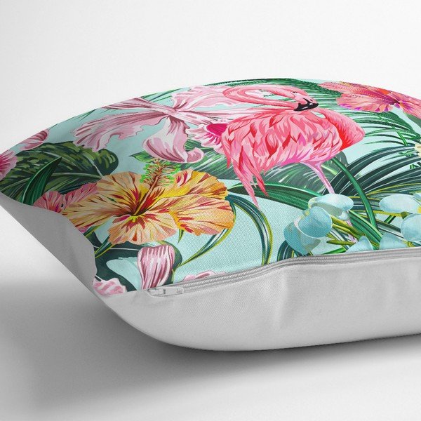 Poszewka na poduszkę Minimalist Cushion Covers Yalnız Flamingo, 45x45 cm-image-1