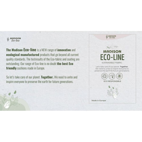 Poduszka odpowiednia na zewnątrz 50x30 cm Canvas Eco – Madison-image-1