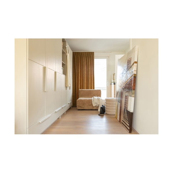 Kremowa szafa modułowa z litego drewna sosnowego 95x215 cm Pure – WOOOD-image-1