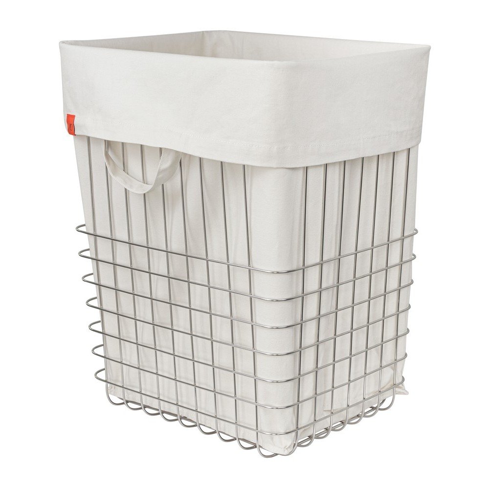 Metalowy kosz na pranie w kolorze srebra 64 l Store-It – Mette Ditmer Denmark