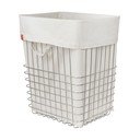 Metalowy kosz na pranie w kolorze srebra 64 l Store-It – Mette Ditmer Denmark