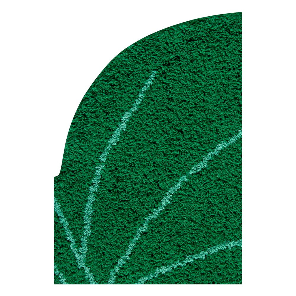 Ciemnozielony bawełniany dywan dziecięcy tkany ręcznie odpowiedni do prania 120x180 cm Monstera Leaf – Lorena Canals (zdjęcie 11)