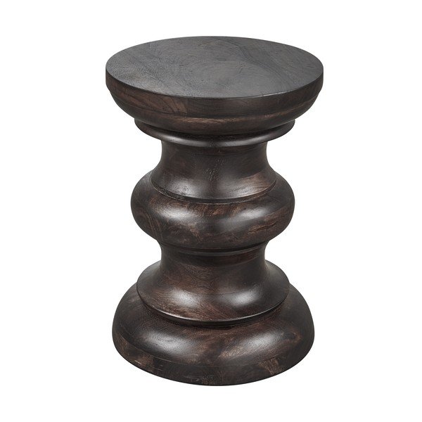 Okrągły stolik z litego drewna mango ø 30 cm Jonah – WOOOD