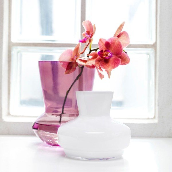 Różowy dwuczęściowy wazon Sagaform Duo-image-4