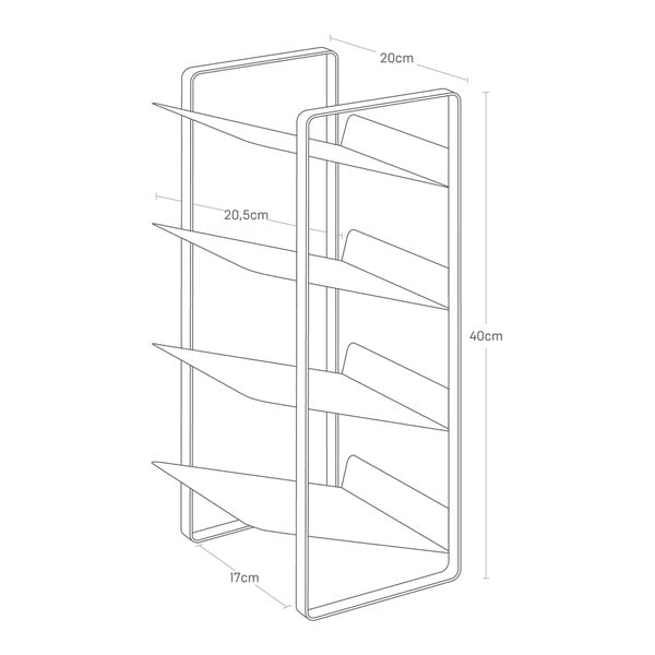 Stojak na butelki Tower – YAMAZAKI-image-4