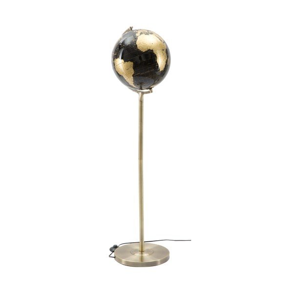 Lampa stołowa w kolorze czarno-brązowym Mauro Ferretti Da Terra, wysokość 130 cm-image-2