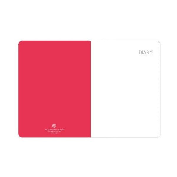 Kalendarz A6 Go Stationery Monochrome Cerise-image-2