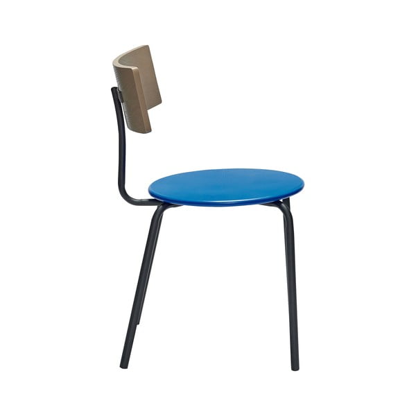 Niebiesko-naturalne krzesła zestaw 4 szt. Koi – Hübsch-image-2