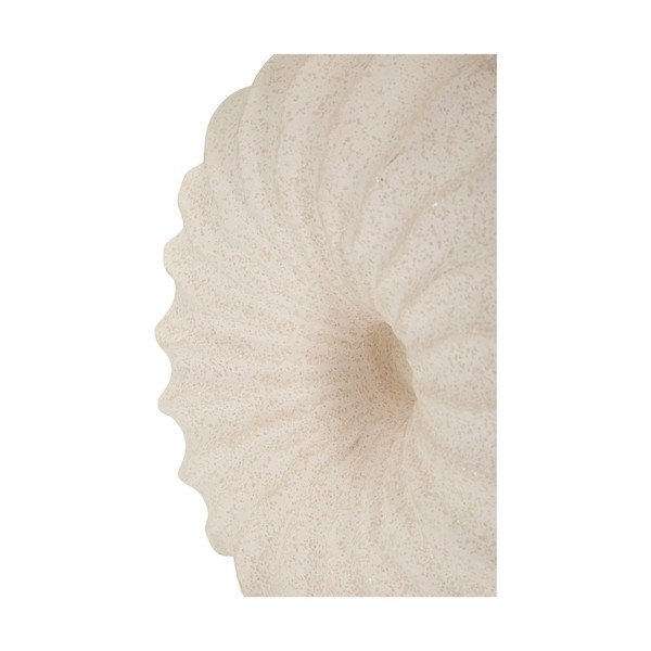Kremowa lampa stołowa ceramiczna z tekstylnym kloszem (wysokość 40 cm) Anemone – Mauro Ferretti-image-4