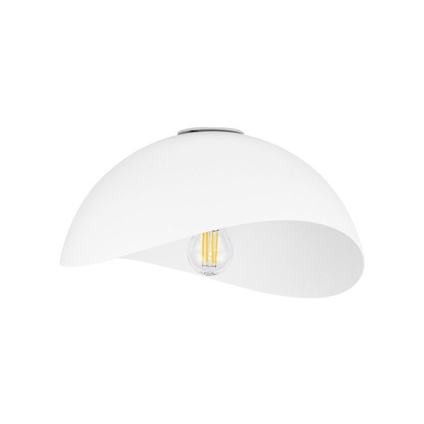 Metalowa lampa sufitowa w matowym białym kolorze Opsi – Nova Luce