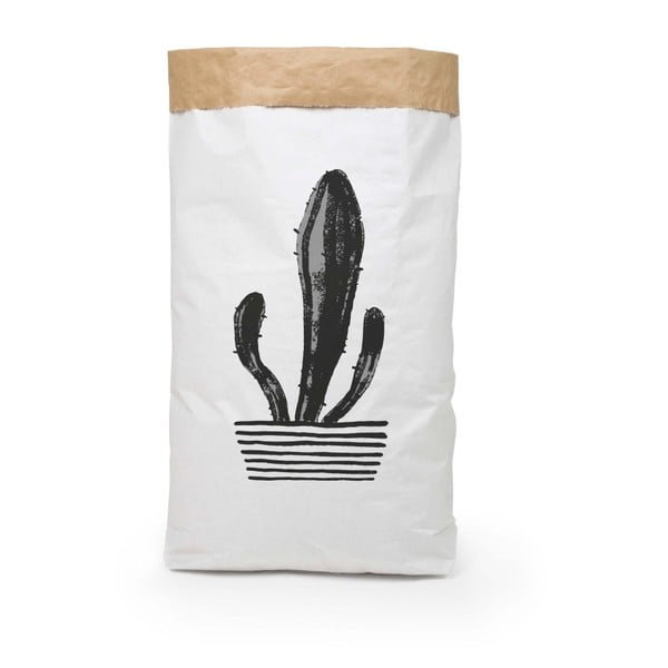 Kosz/worek z papieru z recyklingu Surdic Candelabra Cactus