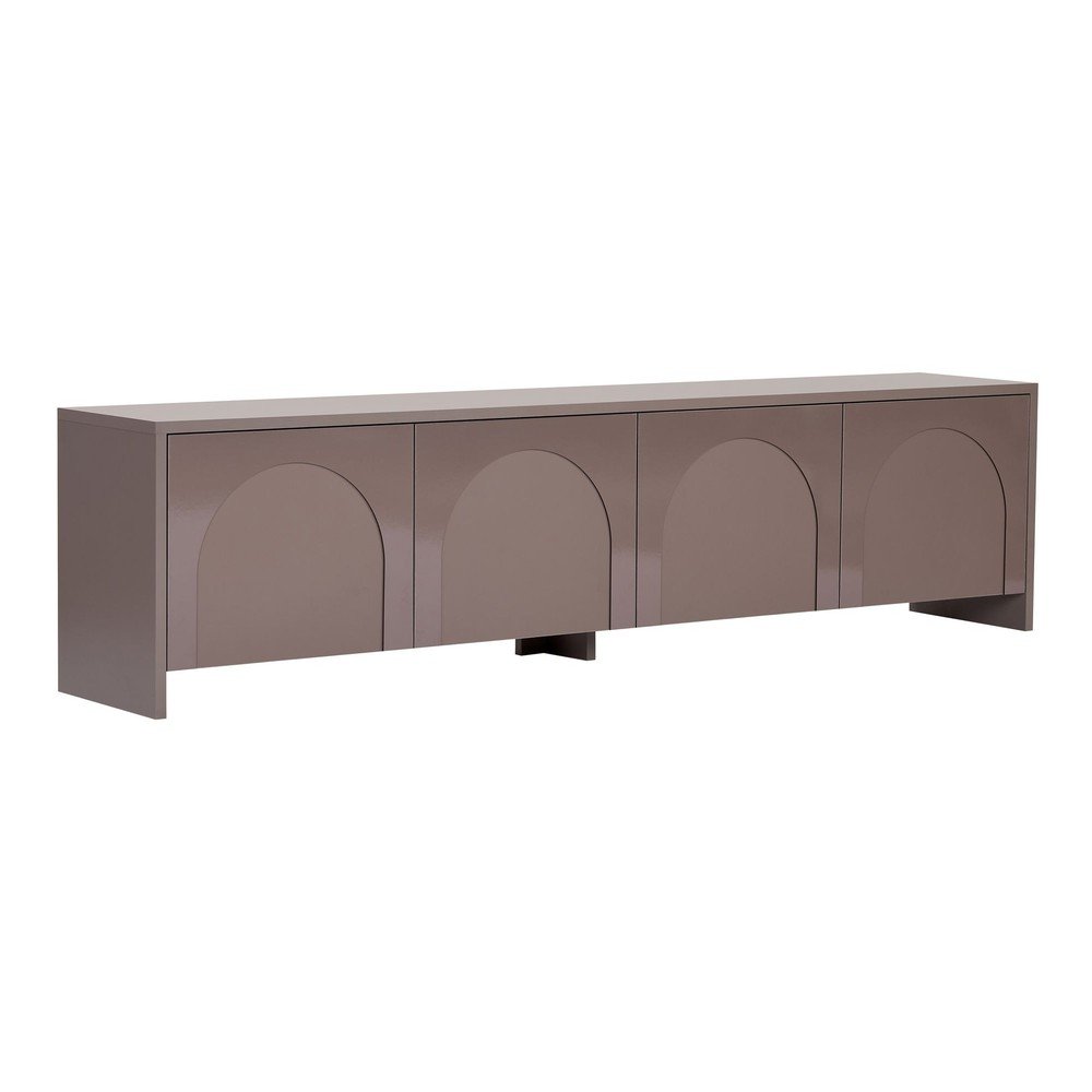 Szarobrązowa szafka pod TV 180x45x32 cm Aurelia – Kalune Design