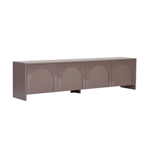 Szarobrązowa szafka pod TV 180x45x32 cm Aurelia – Kalune Design
