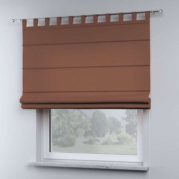 Brązowa roleta rzymska 170x130 cm Happiness – Yellow Tipi-image-3