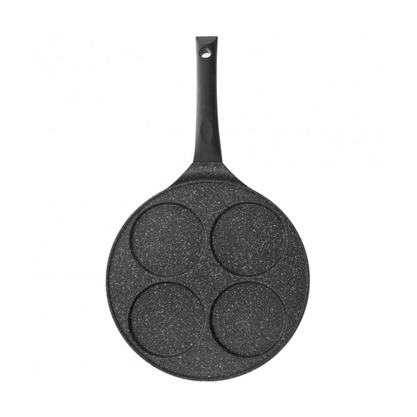 Patelnia do sadzonych jajek z nieprzywierającego aluminium Pfluon Granit Orion Grande, ⌀ 27 cm-image-4