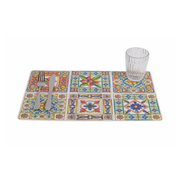 Plastikowe maty stołowe 6 szt. 45x30 cm Costiera – VDE Tivoli 1996-image-3